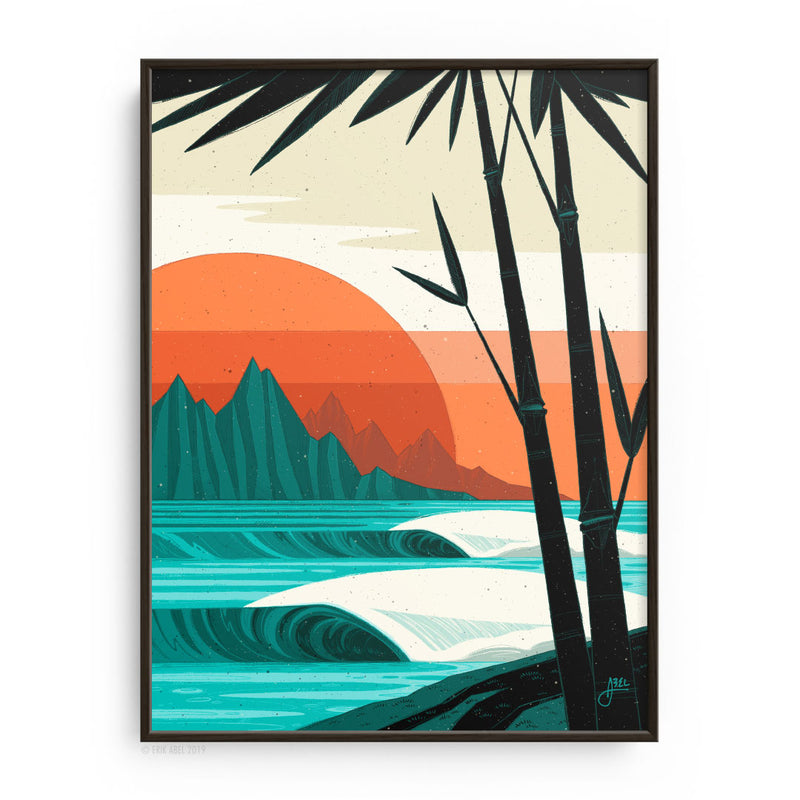 Bamboo Groove - WHLSL Print