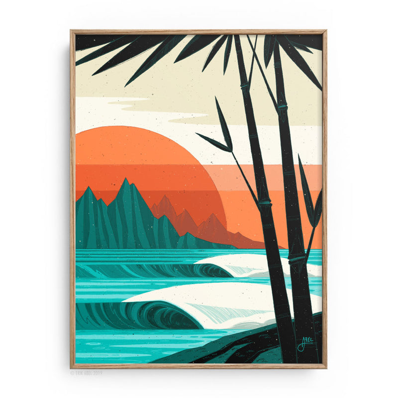 Bamboo Groove - WHLSL Print