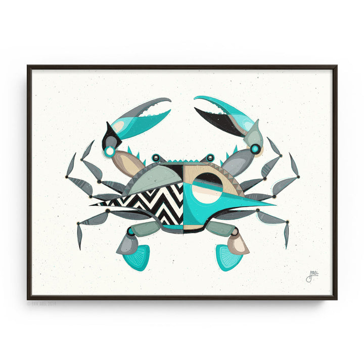 Blue Crabby - WHLSL Print