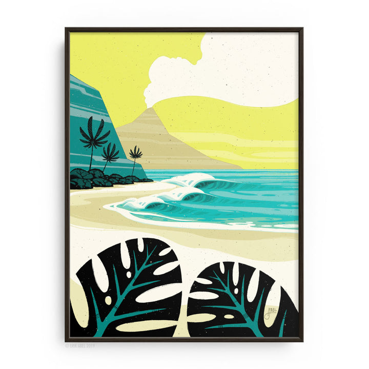 Coconut Volcano - WHLSL Print