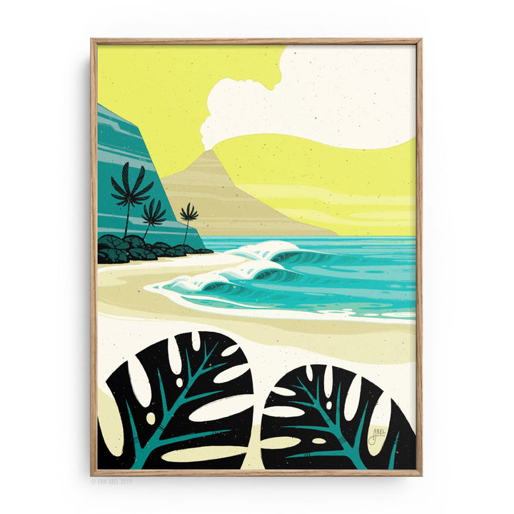 Coconut Volcano - WHLSL Print