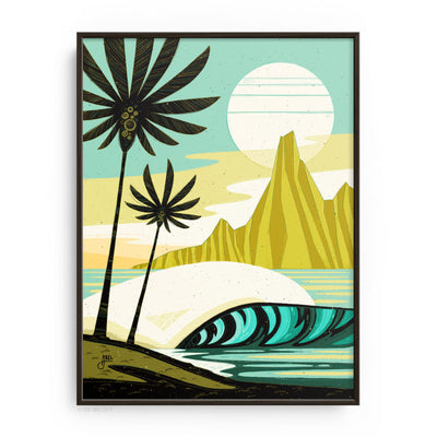 Green Palm Point - WHLSL Print
