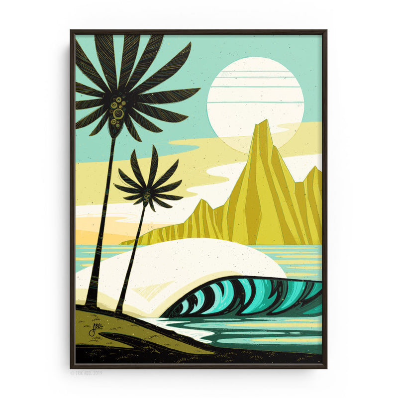 Green Palm Point - WHLSL Print
