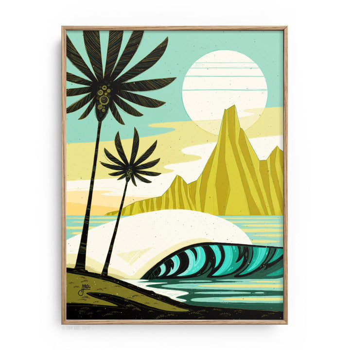 Green Palm Point - WHLSL Print