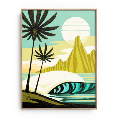 Green Palm Point - WHLSL Print