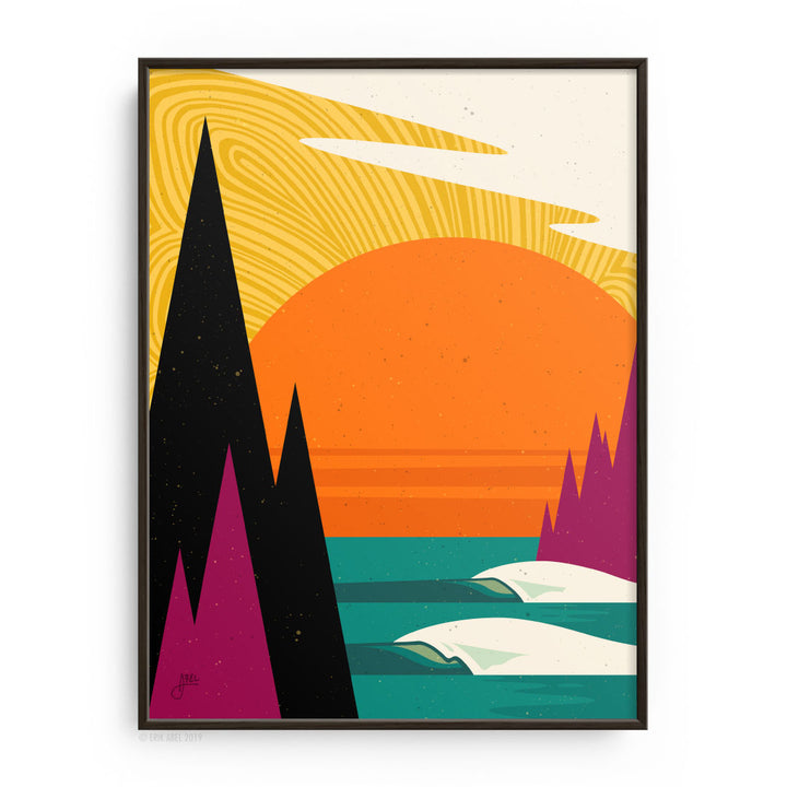 Northern Rights: Yellow - WHLSL Print