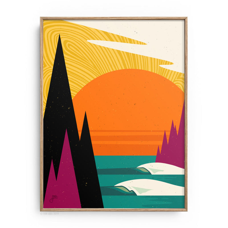 Northern Rights: Yellow - WHLSL Print