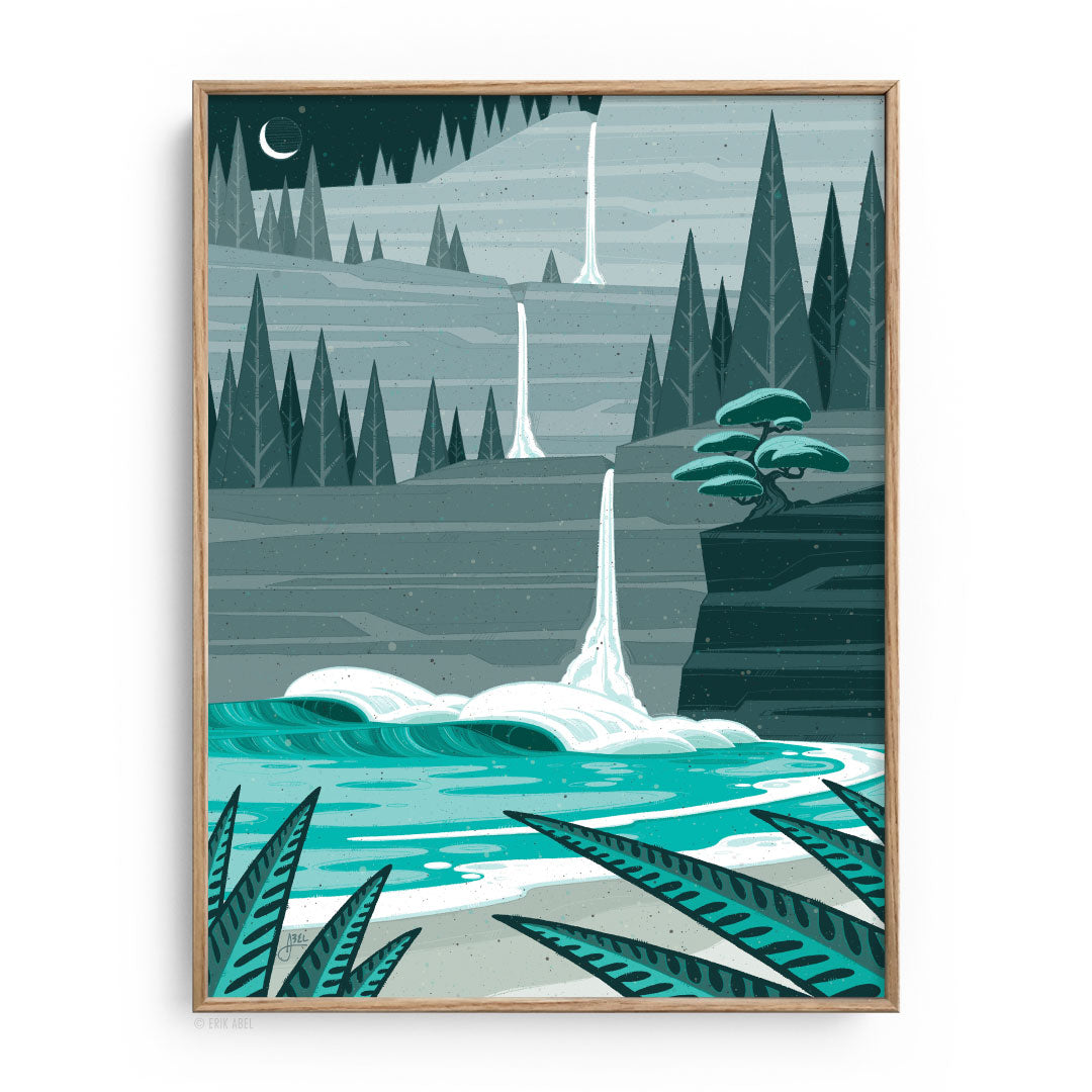 Over the Falls - WHLSL Print