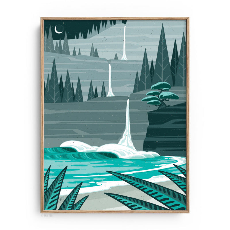 Over the Falls - WHLSL Print