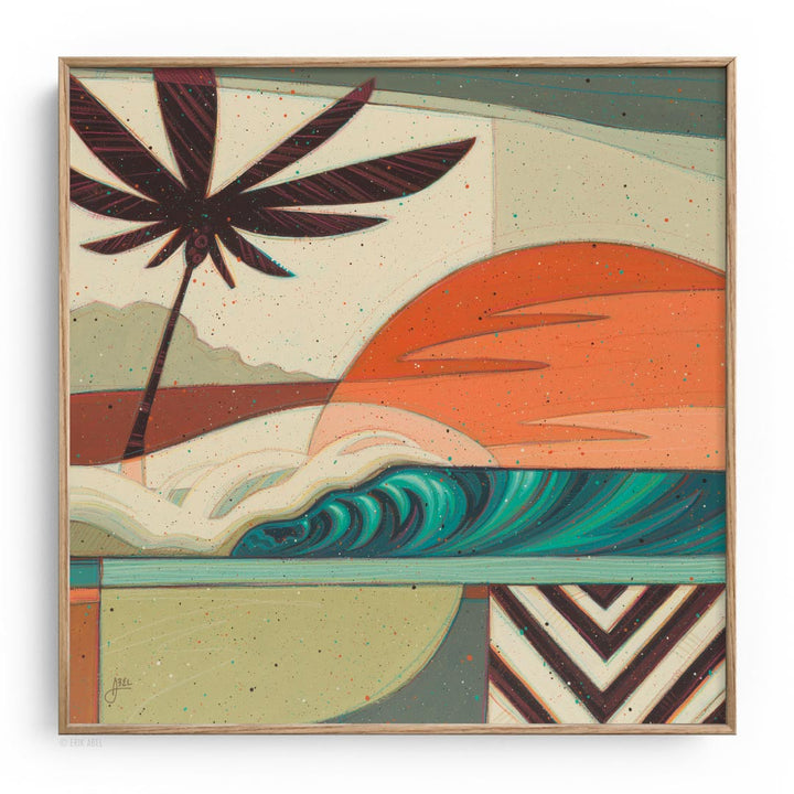 Pacific Patchwork 11 - WHLSL Print