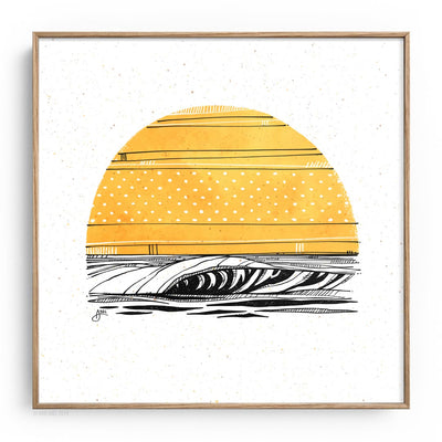 Yellow Sun - WHLSL Print
