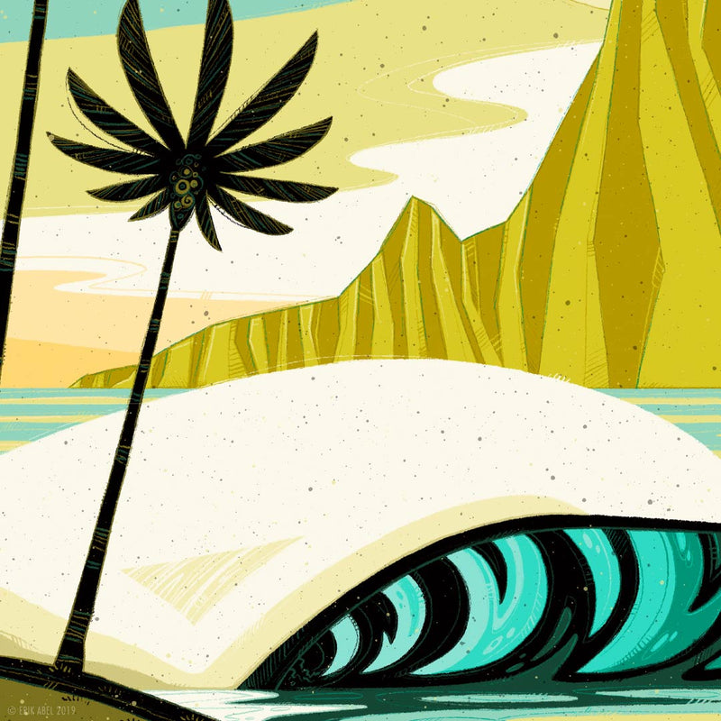 Green Palm Point - WHLSL Print