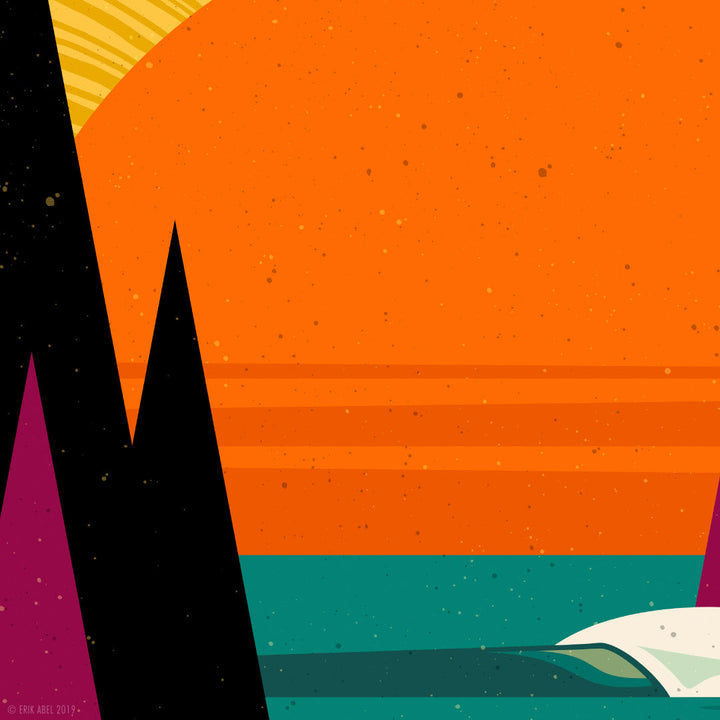 Northern Rights: Yellow - WHLSL Print