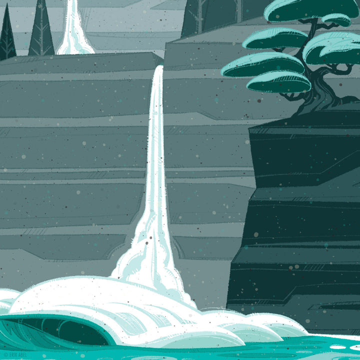 Over the Falls - WHLSL Print