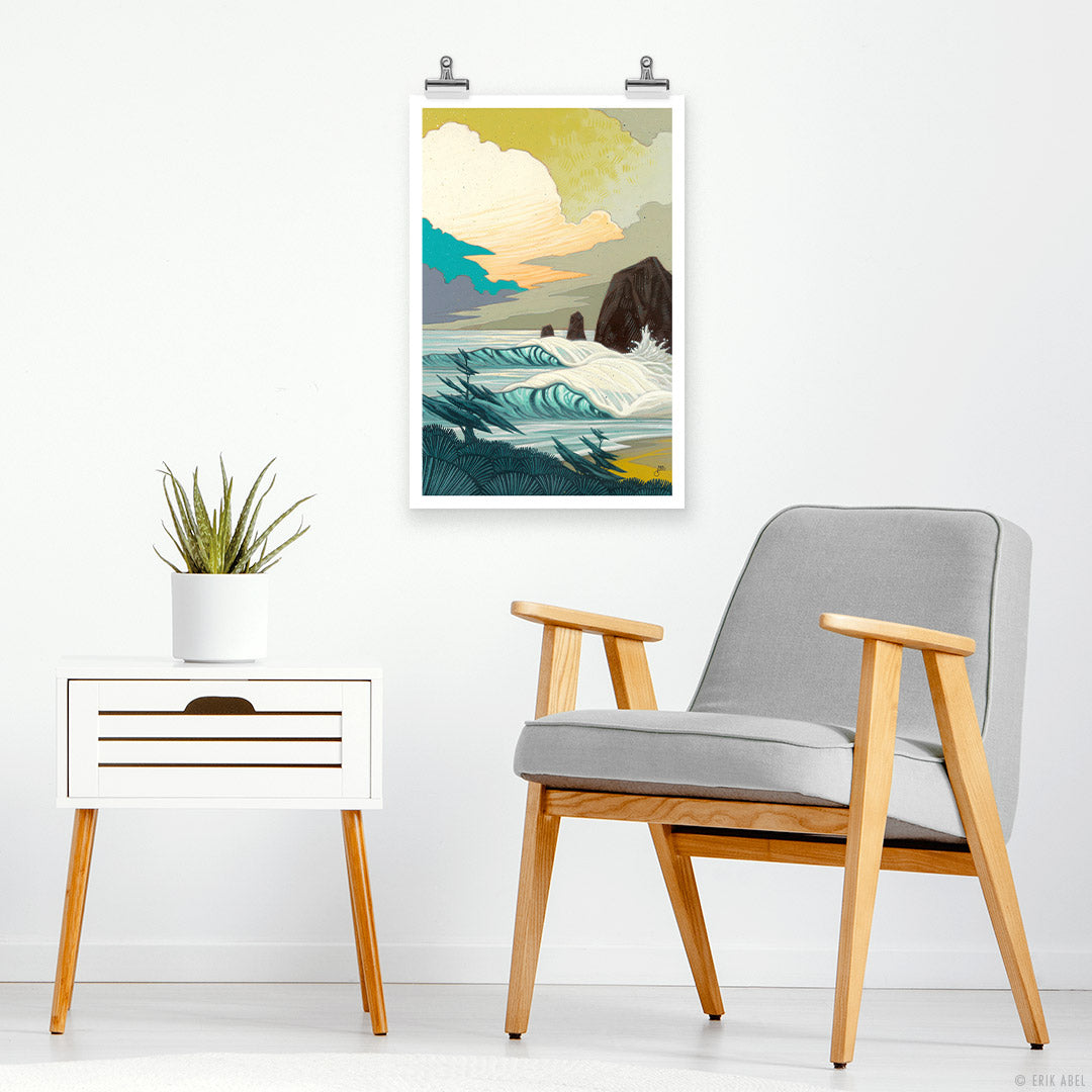 Break in the Storm - Print