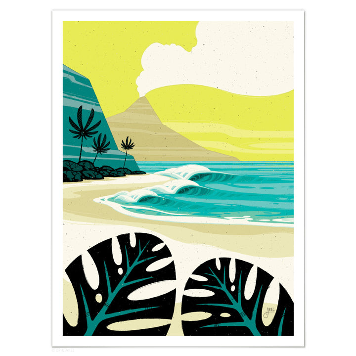 Coconut Volcano - Print