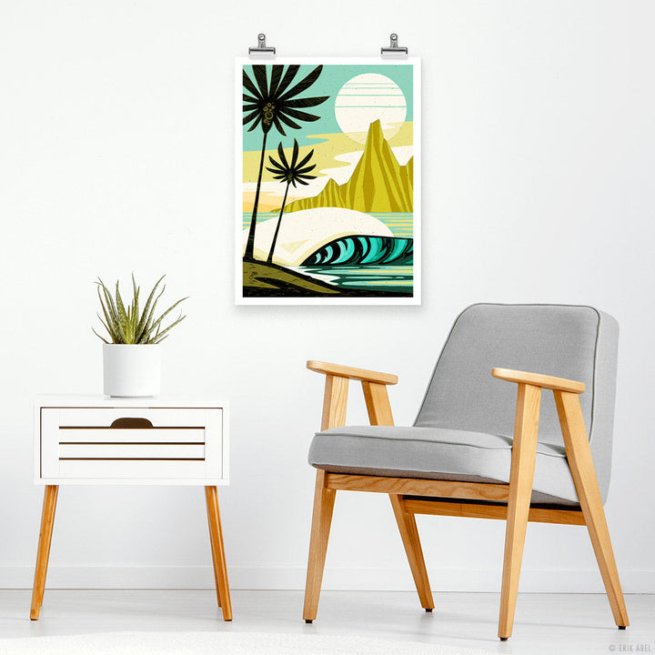 Green Palm Point - WHLSL Print