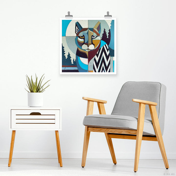 Lion of the Mountain - WHLSL Print