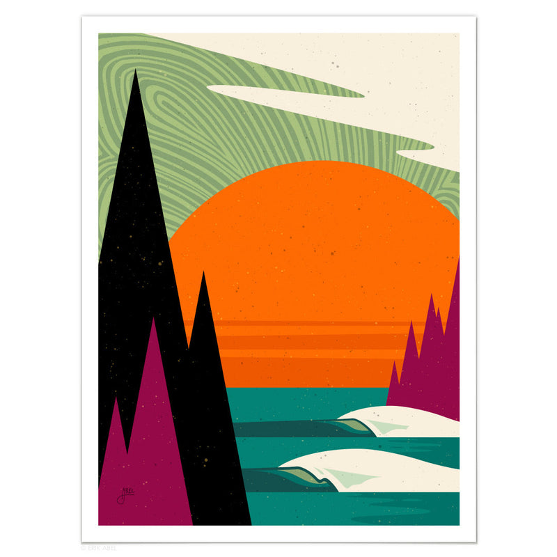 Northern Rights: Green - WHLSL Print