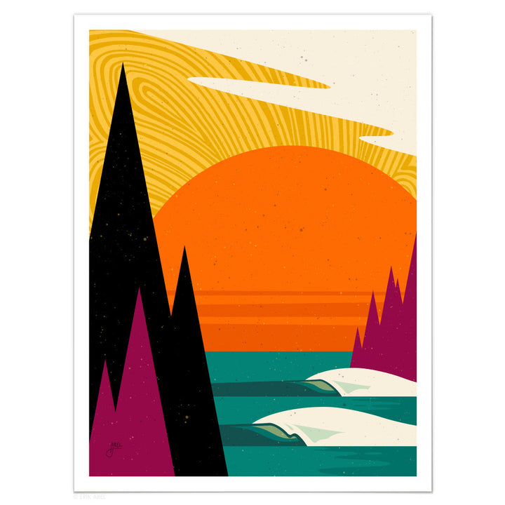 Northern Rights: Yellow - WHLSL Print