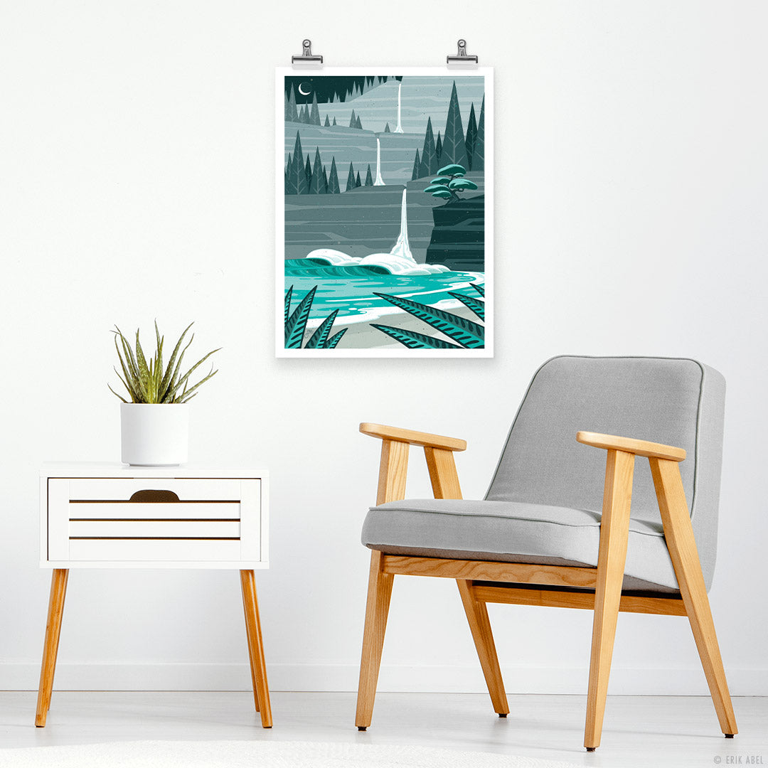 Over the Falls - Print