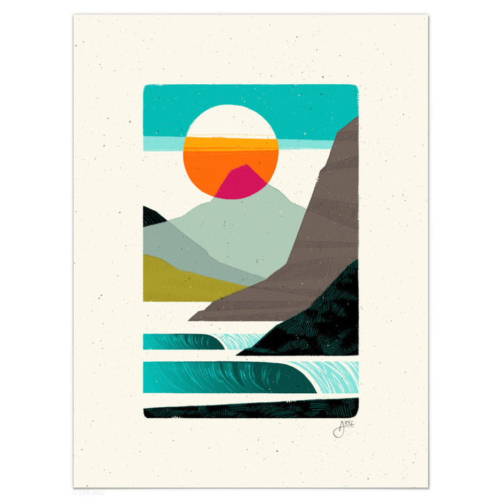 Salty Mountain Air - WHLSL Print
