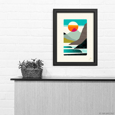 Salty Mountain Air - WHLSL Print