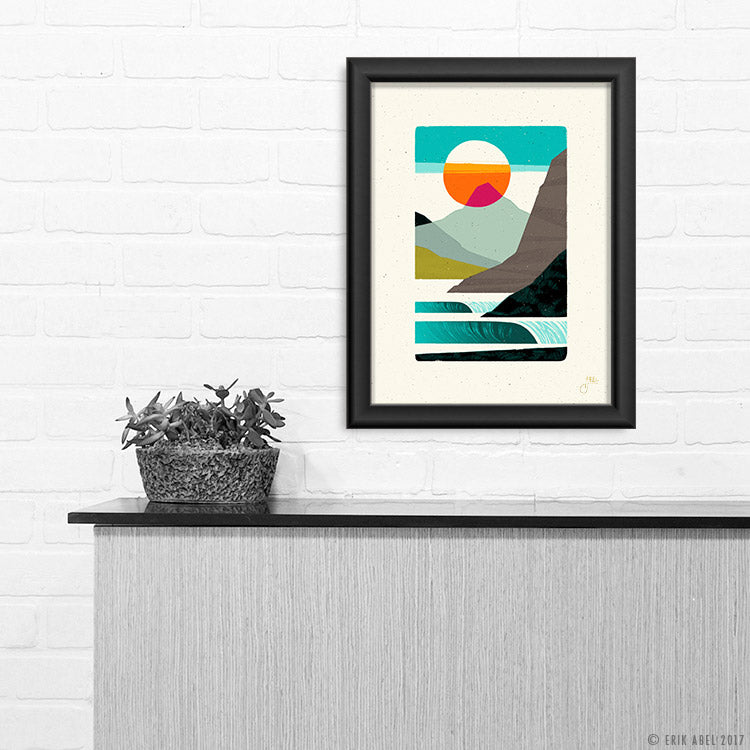 Salty Mountain Air - WHLSL Print