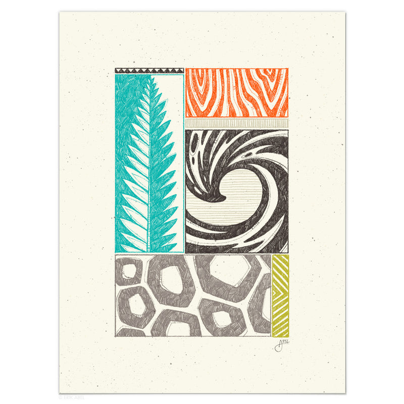 Sea Blocks 2 - WHLSL Print