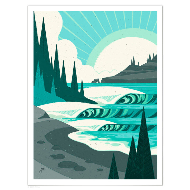 Sitka Moon - Print