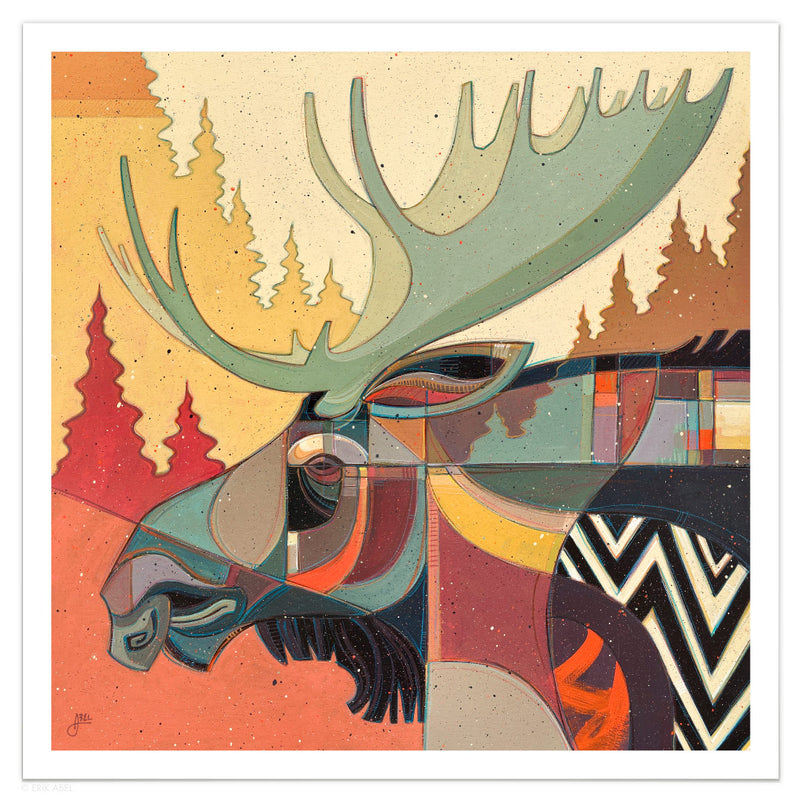 The Moose - Print