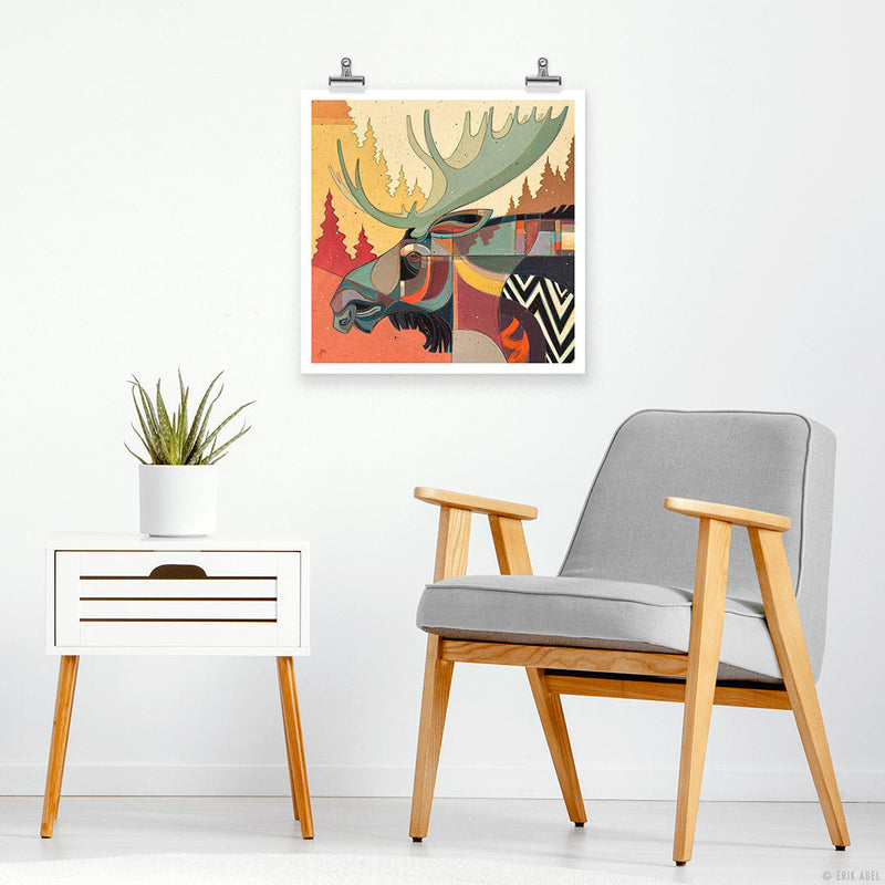 The Moose - WHLSL Print