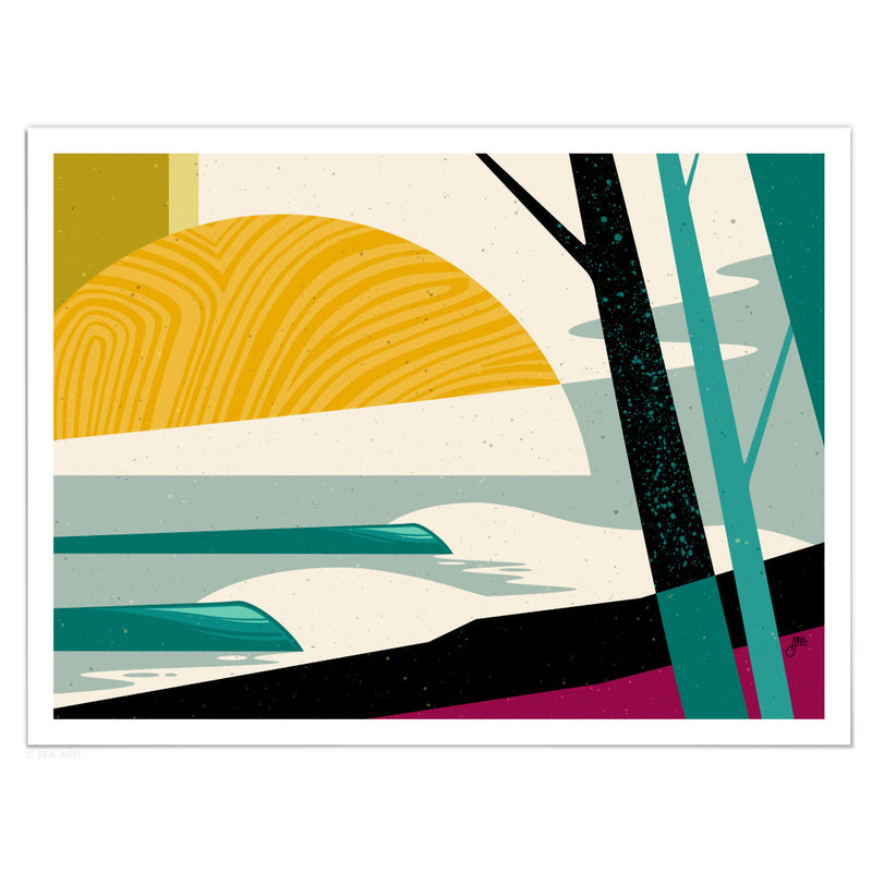 Through the Trees - Print