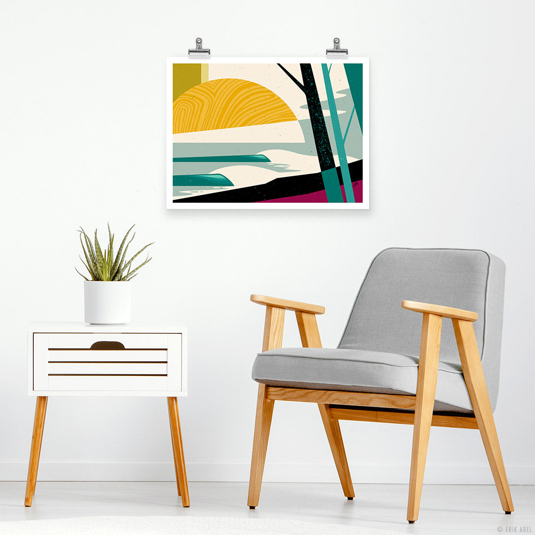 Through the Trees - WHLSL Print