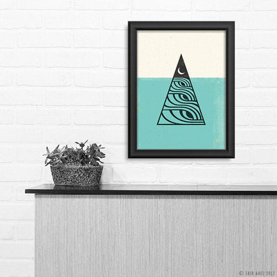 Tri Wave Stamp - WHLSL Print