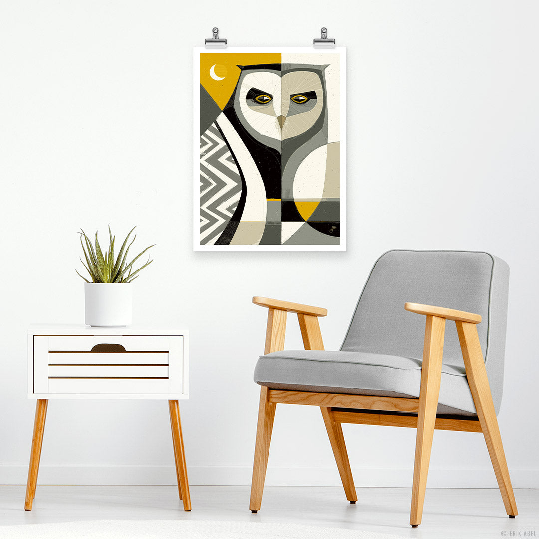 Who? Yellow - WHLSL Print