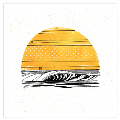 Yellow Sun - WHLSL Print