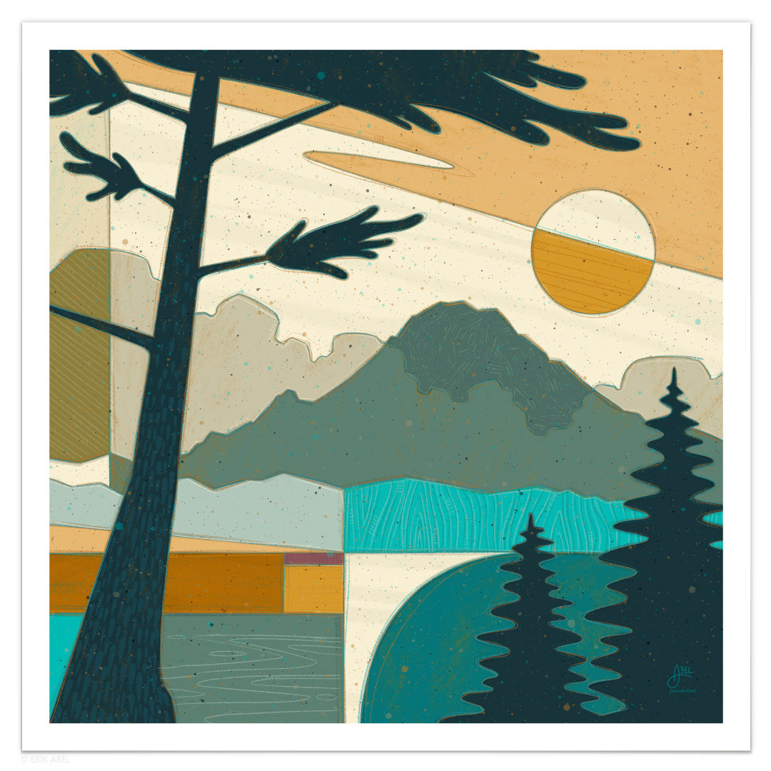 Pnwonderland: Rainier - Print