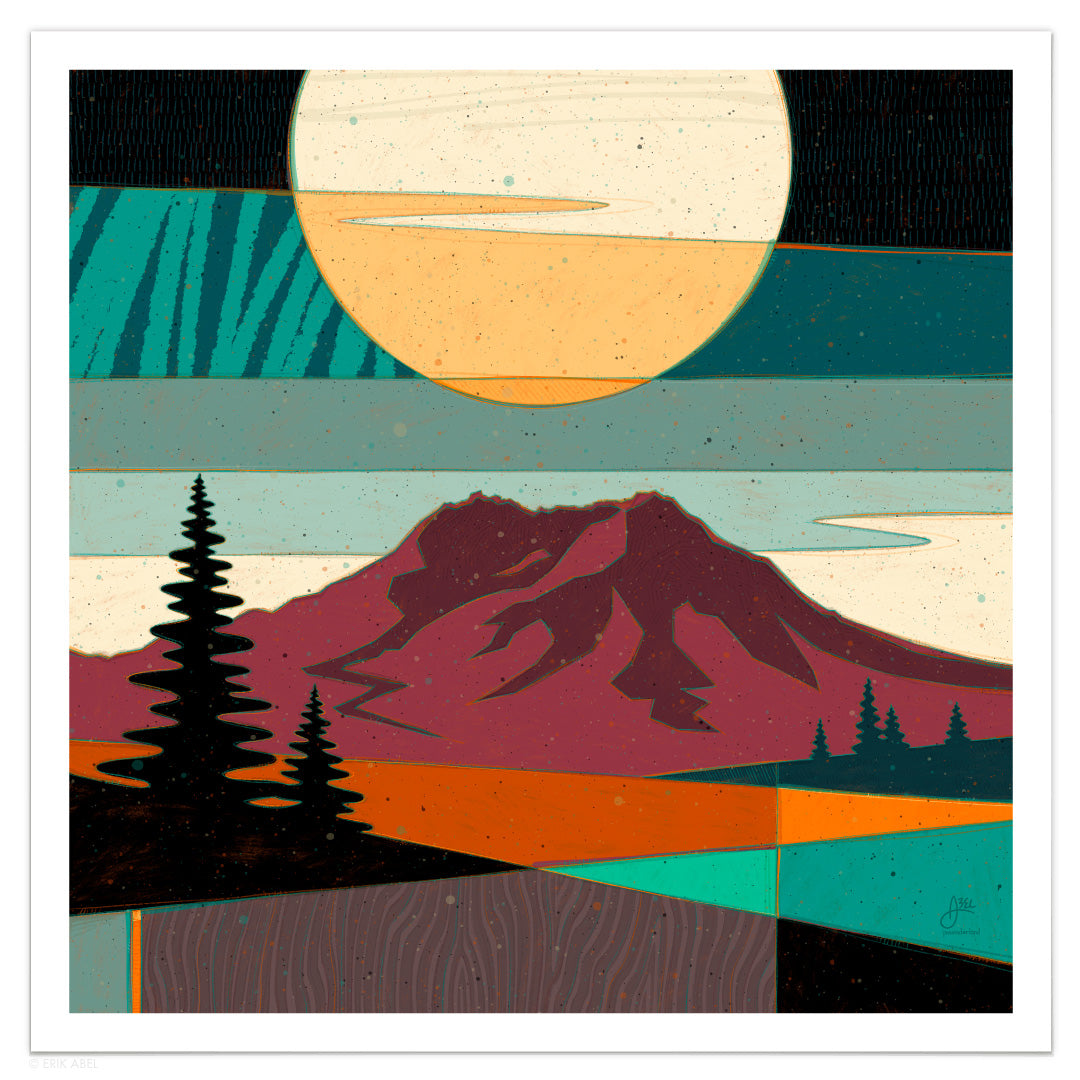 Pnwonderland: St. Helens - Print