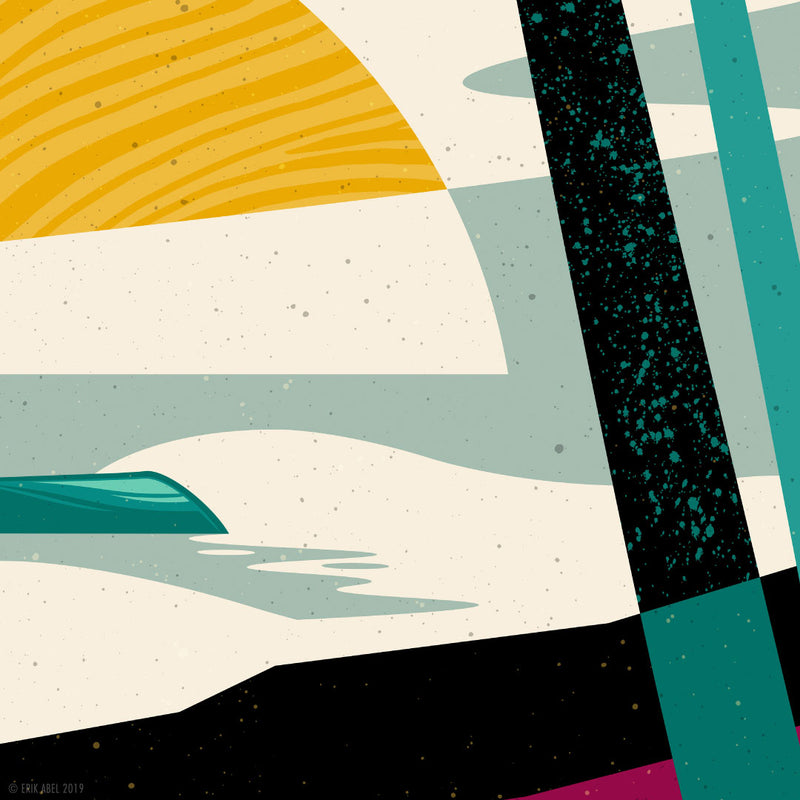 Through the Trees - Print