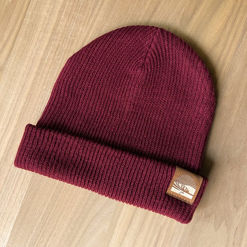 Beanie: Slouch / Maroon