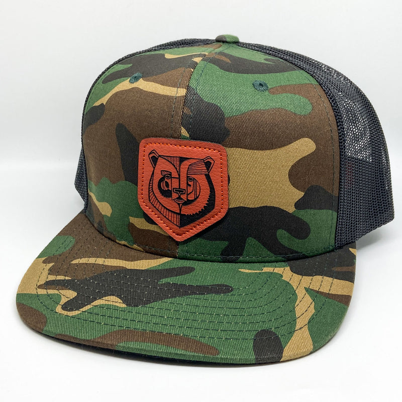 Hat: BEAR / Camo-Black