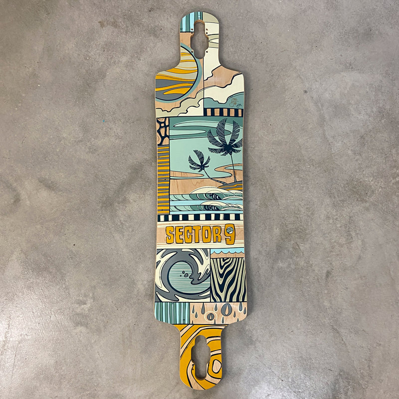 Sector 9 Skateboard Deck: 