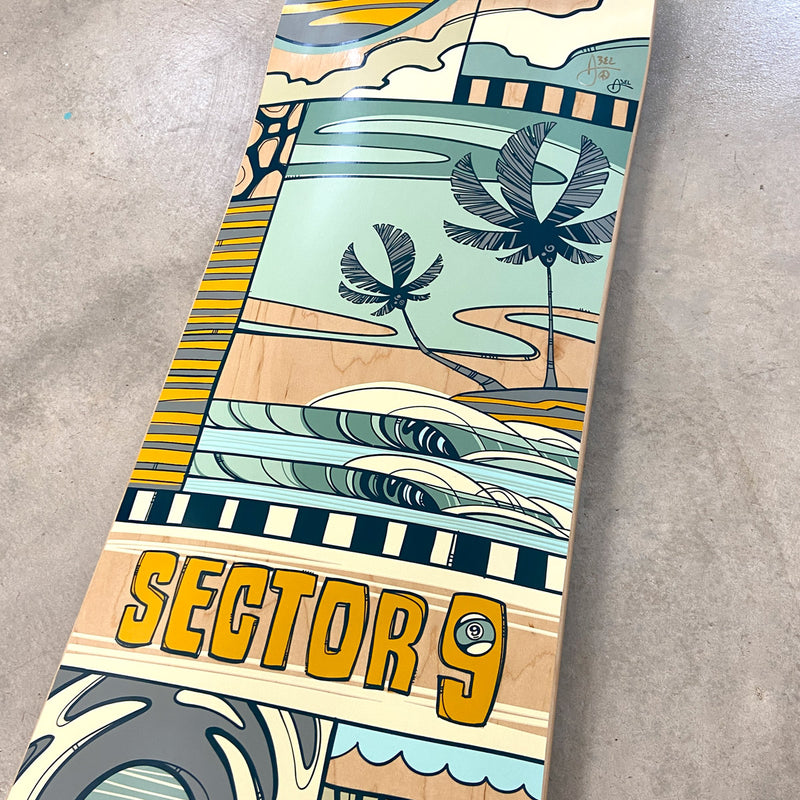Sector 9 Skateboard Deck: 