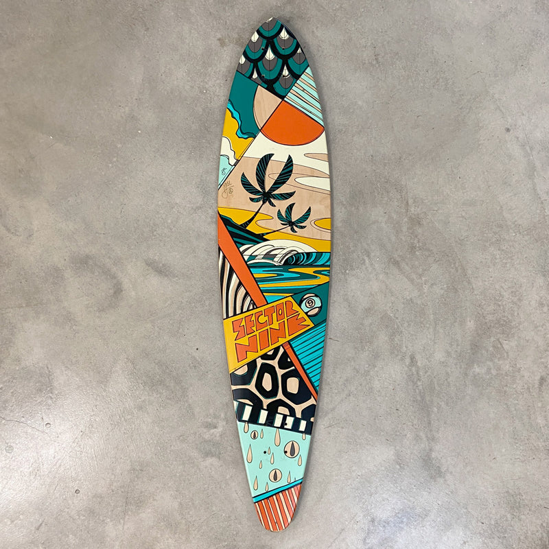 Sector 9 Skateboard Deck: 