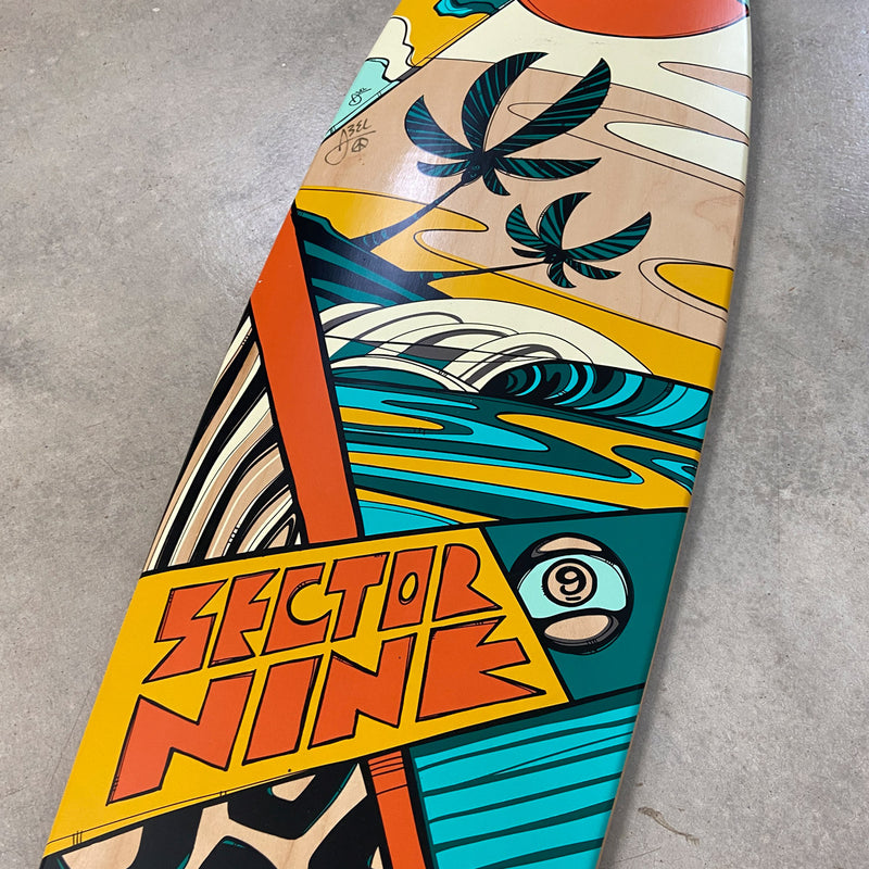 Sector 9 Skateboard Deck: 